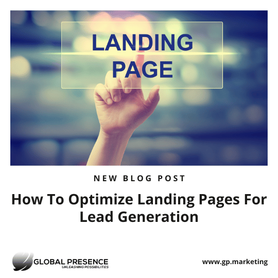 How To Optimize Landing Pages For Lead Generation